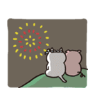 猫の長さん。 第2弾。夏休みバージョン（個別スタンプ：36）