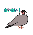 文鳥'sの一言（個別スタンプ：30）