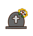 ひまわりネコ 夏スタンプ（個別スタンプ：3）