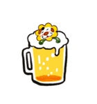 ひまわりネコ 夏スタンプ（個別スタンプ：7）