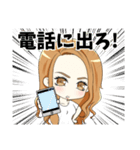 わんちゃんと女の子の日常～毒舌ver.～（個別スタンプ：8）