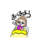おかっぱーちゃん 1（個別スタンプ：1）