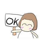 おかっぱーちゃん 1（個別スタンプ：5）