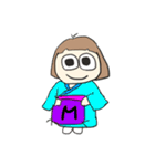 おかっぱーちゃん 1（個別スタンプ：6）