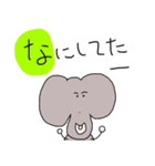 薄口精神科医のかる〜いあいさつ。（個別スタンプ：4）