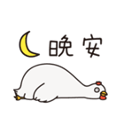 おおい！小白鶏！（個別スタンプ：8）