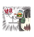 ジャンクフードガール（個別スタンプ：1）