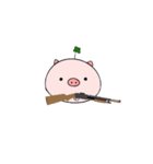 Prettypig多彩役職（個別スタンプ：5）