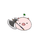 Prettypig多彩役職（個別スタンプ：7）