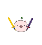 Prettypig多彩役職（個別スタンプ：8）