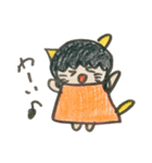 ほのぼのとした子どもの日常 猫編ฅ・ω・ฅ（個別スタンプ：2）