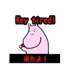 声に出して言いたいニセモノ英語（個別スタンプ：13）