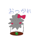 ホコリくんのスマイル日常（個別スタンプ：6）