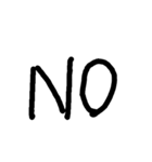 字汚いスタンプ（個別スタンプ：2）
