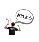 オッパと一緒！（個別スタンプ：1）