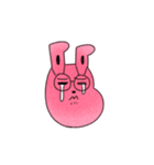 うさぎとメガネ（個別スタンプ：19）