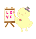 ひよこのぴいちゃん 基本セット（個別スタンプ：31）