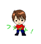 チョコ隊長スタンプ（個別スタンプ：1）