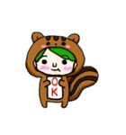 チョコ隊長スタンプ（個別スタンプ：2）