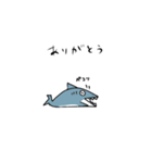 シンプルザメ（個別スタンプ：5）