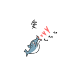 シンプルザメ（個別スタンプ：40）