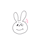 しろうさぎ物語1（個別スタンプ：3）