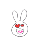 しろうさぎ物語1（個別スタンプ：7）
