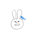しろうさぎ物語1（個別スタンプ：8）