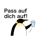 ダンディペンギン ドイツ語版（個別スタンプ：7）