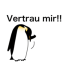 ダンディペンギン ドイツ語版（個別スタンプ：9）