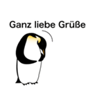 ダンディペンギン ドイツ語版（個別スタンプ：15）