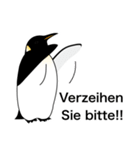ダンディペンギン ドイツ語版（個別スタンプ：24）
