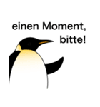 ダンディペンギン ドイツ語版（個別スタンプ：25）