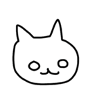 ねこの『みるくちゃん』スタンプ①（個別スタンプ：4）