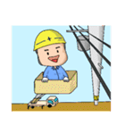 ヘルメットよし男（個別スタンプ：39）