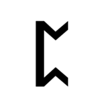 ルーン文字スタンプ(Unicode式)（個別スタンプ：14）