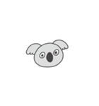 真顔コアラの丁寧な暮らし（個別スタンプ：21）