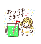 楽に使える日常スタンプ【夏ver】敬語入り（個別スタンプ：7）