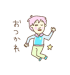 ゆるゆ～る男子スタンプ（個別スタンプ：6）