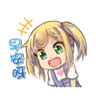 ツインテール 女の子（個別スタンプ：5）