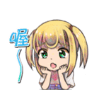 ツインテール 女の子（個別スタンプ：19）