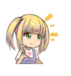 ツインテール 女の子（個別スタンプ：21）