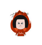 休日のおかっぱ（個別スタンプ：23）