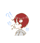 ぬいうさと女氏(じょし)。（個別スタンプ：6）