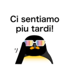 ダンディペンギン イタリア語版（個別スタンプ：14）