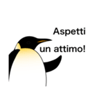 ダンディペンギン イタリア語版（個別スタンプ：25）