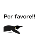 ダンディペンギン イタリア語版（個別スタンプ：30）
