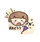 ぱっつん気まま女子（個別スタンプ：10）