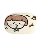 ぱっつん気まま女子（個別スタンプ：15）