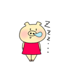 ブタ美ちゃん（個別スタンプ：32）